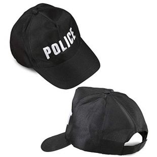 Widmann 03606 Police Casquette réglable ? Noir