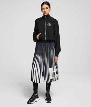 Olivia Palermo Rue St. Guillaume Pleated Dress