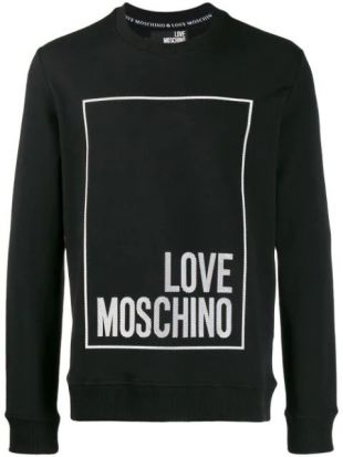 Love Moschino Sweat à Logo Imprimé