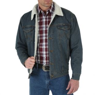 Sherpa Lined Denim Jacket
