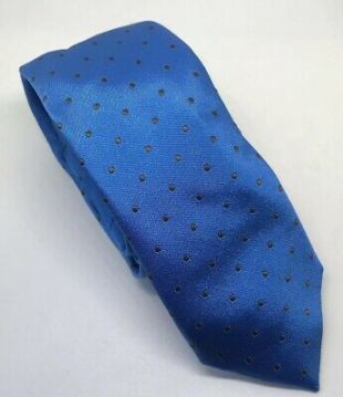 Thomas Pink Men's Tie Blue Polka Dot Slim 100% Silk 2.5" Width 60" Length  | eBay