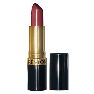 Revlon Super Lustrous Lipstick with Vitamin E and Avocado Oil, Cream Lipstick in Wine, 630 Raisin Rage, 0.15 oz