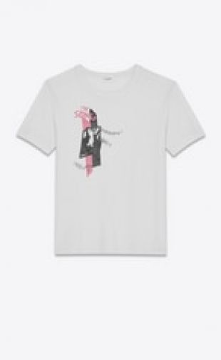 Saint Laurent T shirt "The song"