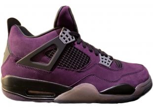 Jordan 4 Retro Travis Scott Purple (Friends and Family)