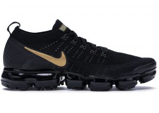 Nike Air VaporMax 2 Black Metallic Gold
