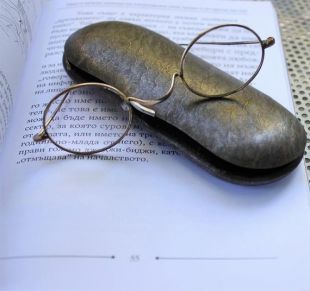 Antique lunettes Vintage lunettes enfants verres antique rond œil avec lunettes métal affaire Harry potter style collection de lunettes