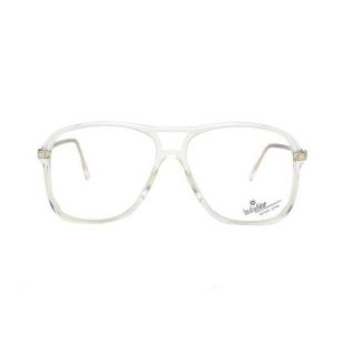 lunettes aviateur transparent cristal clair Vintage lunettes cadres 80 s neuf vieux stock clair cadre lunettes surdimensionné