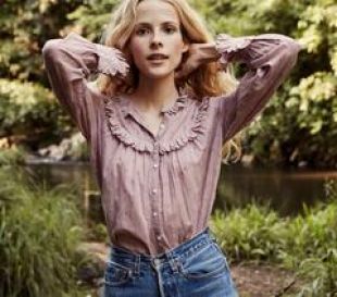 Doen Hortense Top Wildberry