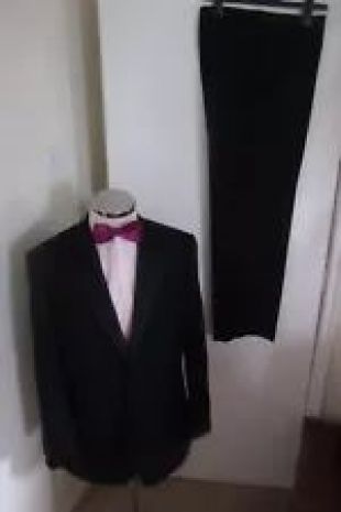 TAYLOR & WRIGHT Men's Black Tux/Eve 2 Piece Suit C40" Reg W34" L31" rrp Â£90 NEW  | eBay