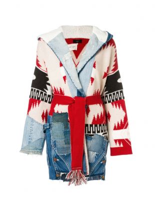 Alanui Stitched Panels Coat
