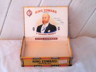King Edward Imperial cigar box