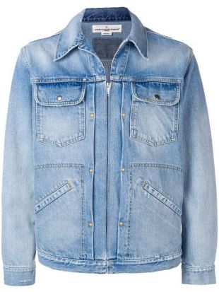Golden Goose zip-up denim jacket