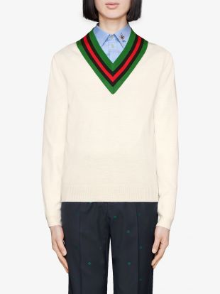 Gucci Pull à Col v