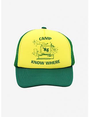 Hot Topic Camp Know Where Cosplay Trucker Hat