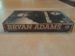 Bryan Adams Reckless Cassette Tape 1984 A & M Records