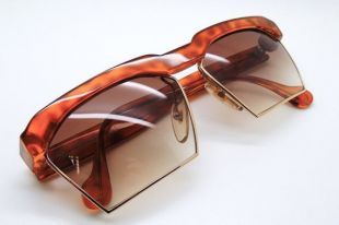 Christian Lacroix 7318 Vintage lunettes de soleil très grand Style hors du commun
