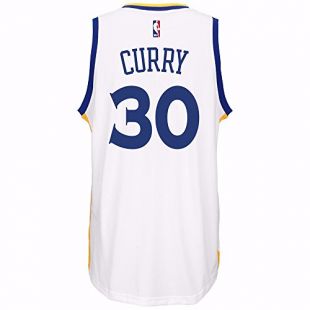 adidas Stephen Curry pour Homme Blanc Golden State Warriors Swingman Jersey, Homme, Blanc