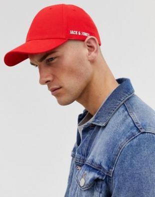 Jack & Jones baseball cap in 100% cotton with side logo