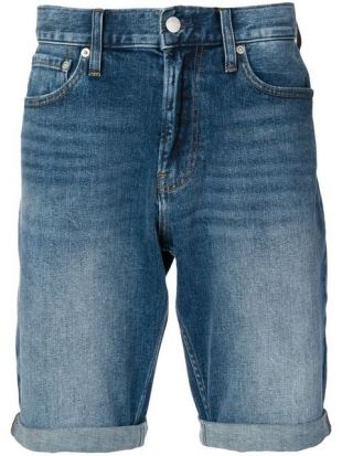 Calvin Kelin JeansFaded Denim Shorts