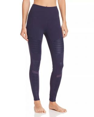 High Waist Moto Leggings
