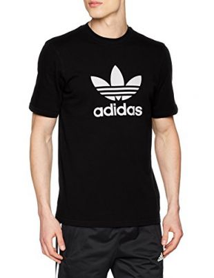Adidas - adidas CW0709 T-Shirt Homme, Noir, FR : M (Taille Fabricant : M)