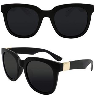 GICL Fashion Sunglasses for women 1014 (Black)