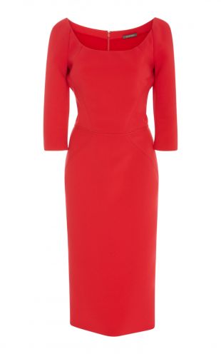 Quarter Sleeve Sheath Dress