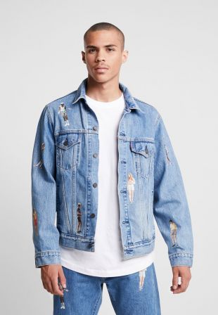 USA Leather Factory Billy Hargrove Stranger Things Blue Denim Jacket