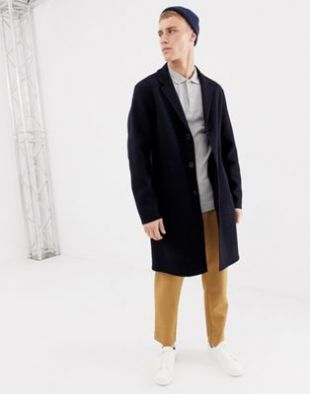 Pardessus en laine cousu main | ASOS