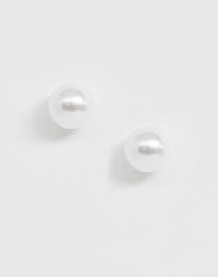 Pieces   Boucles d'oreilles fausses perles | ASOS