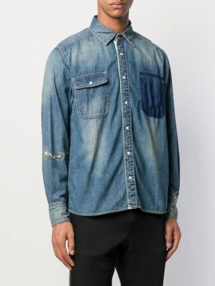 Embroidered Jean Chambray