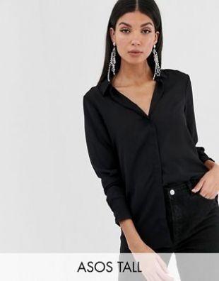 Asos long sleeve soft shirt
