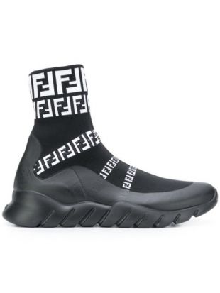 Fendi - Fendi logo sneaker boots