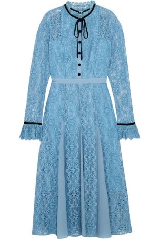 Eclipse corded lace midi dress