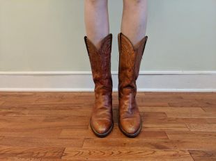 Vintage 80's Frye Cowboy Boots