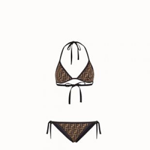 Fendi Black Lycra bikini