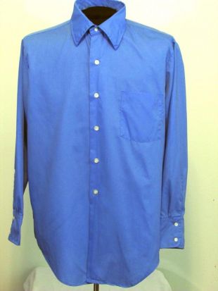 JC Penney - Vintage JC Penney Towncraft Men's Long Sleeve Blue Dress ...