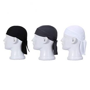 UHEREBUY - UHEREBUY Summer Sweat Skull Cap/Do Dew Rag Helmet Liner ...