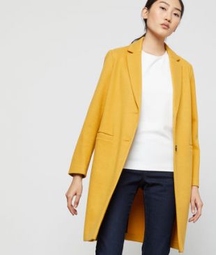 Etam manteau jaune