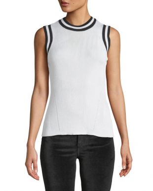 Priya Crewneck Knit Tank Top