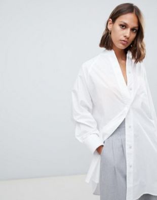 Kowtow oversized organic cotton tunic shirt