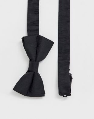 French Connection plain bow tie