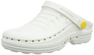 WOCK Clog, Sabots Mixte Adulte, Blanc (Weiss 4500020-43), 43/44 EU
