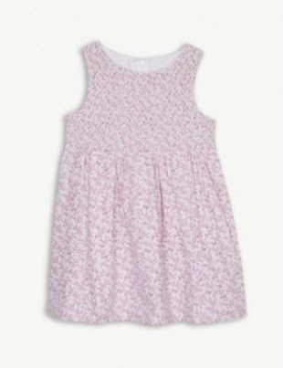 Amelia floral print cotton dress 1 6 years
