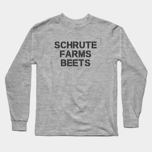 Schrute Farms Beets Long Sleeve T-Shirt