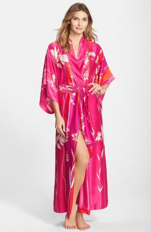 'Izabella' Satin Robe