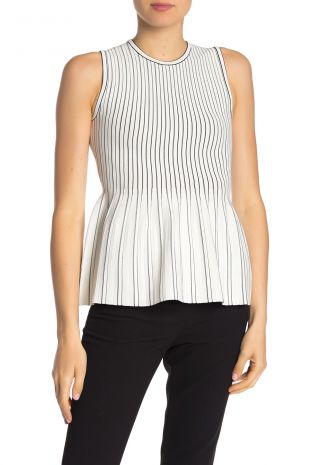 Peplum Sleeveless Blouse
