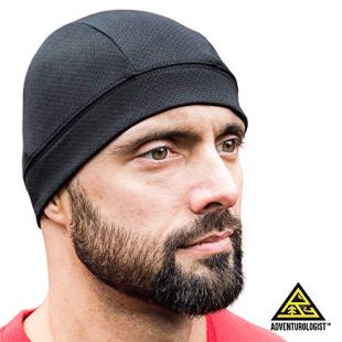 adventurologist - SKULL CAP BLACK 2 PACK, Best for Men and Women as a ...