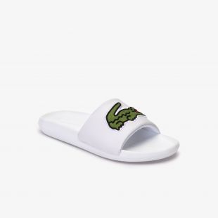 Lacoste Sandales homme en caoutchouc avec crocodile oversize