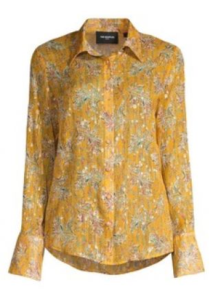 Floral Button Down Blouse